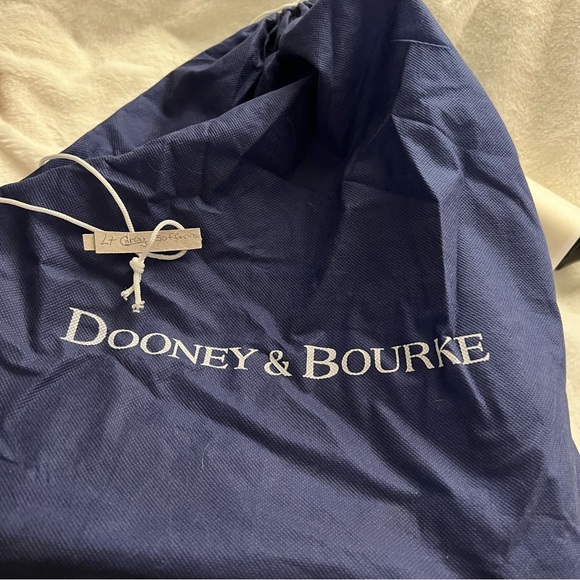 Grey Dooney & Bourke Saffiano Leather Zip Zip Satchel - Picture 8 of 11